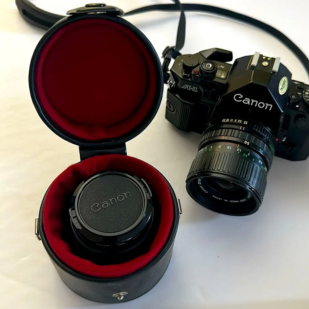 CANON A-1 || Vintage SLR 35mm Film Camera.